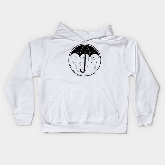 The Umbrella Academy Logo - Distressed Kids Hoodie by slice_of_pizzo